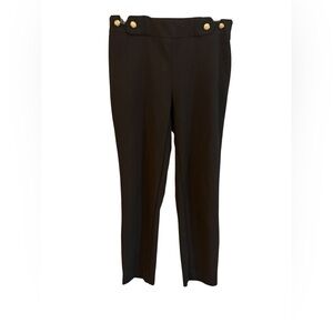 Sag Harbor Black Straight Leg Pants